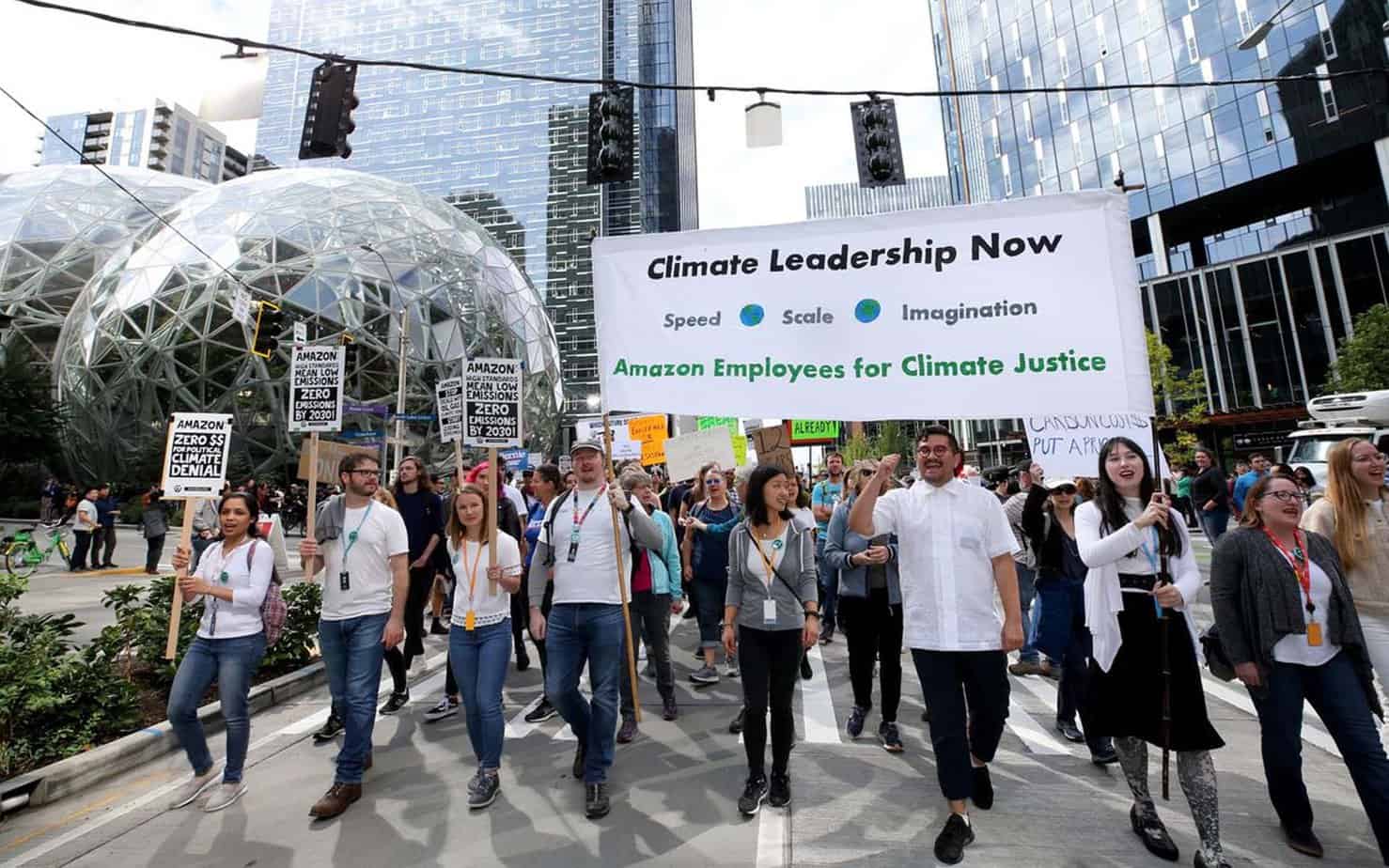 Amazon Terminates Employees for Environmentalism Rallies