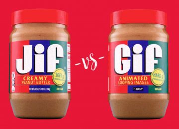GIF or GIF? Well, Have No Fear! Jif is here!