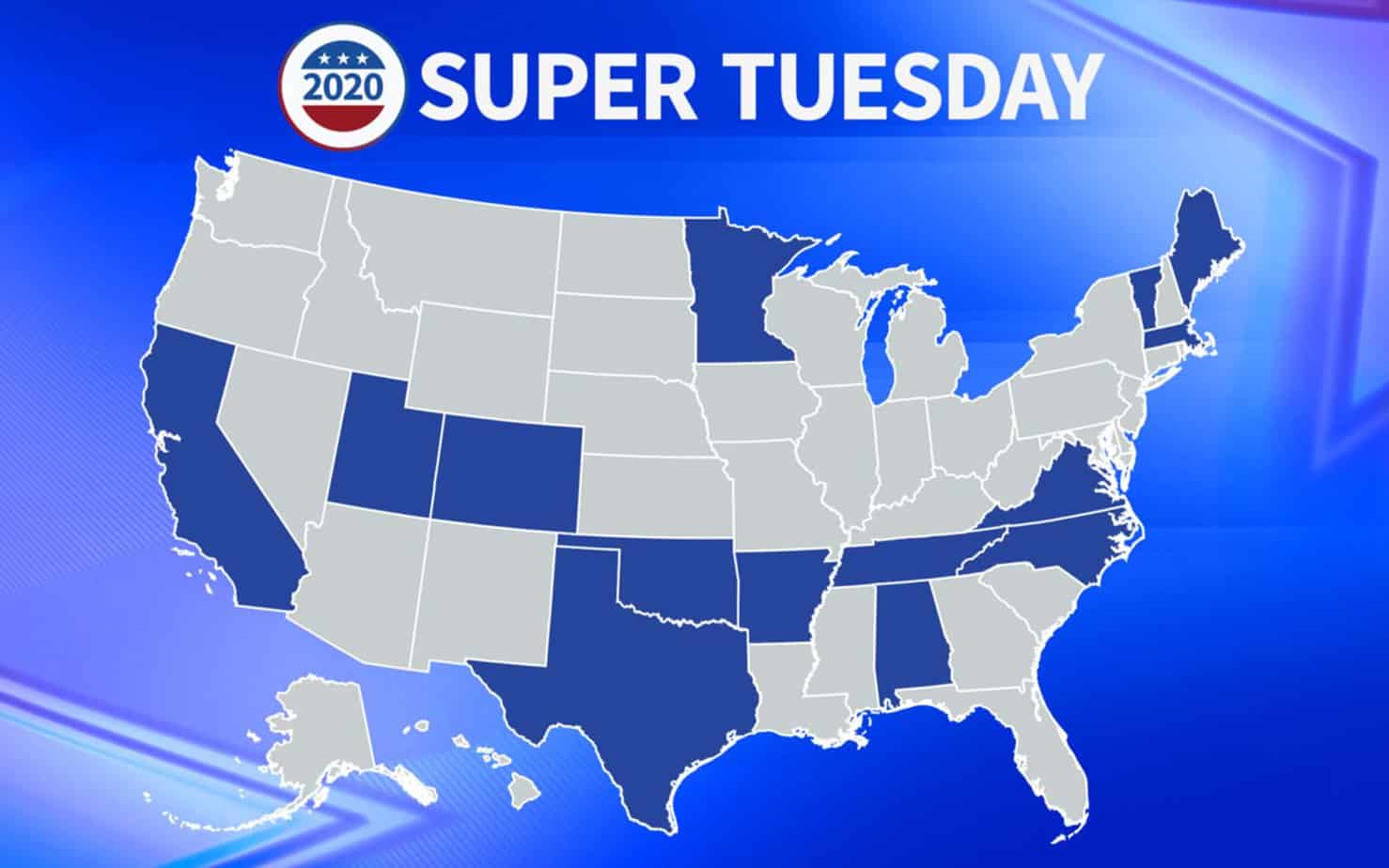 SUPER TUESDAY RESULTS 2020