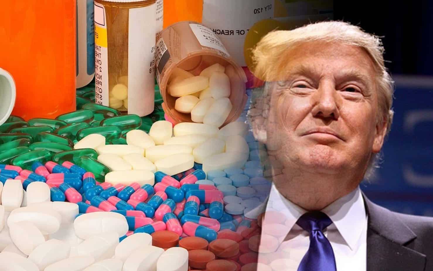 TRUMP ENLISTS BIG PHARMA - Concerns are raised whether he should