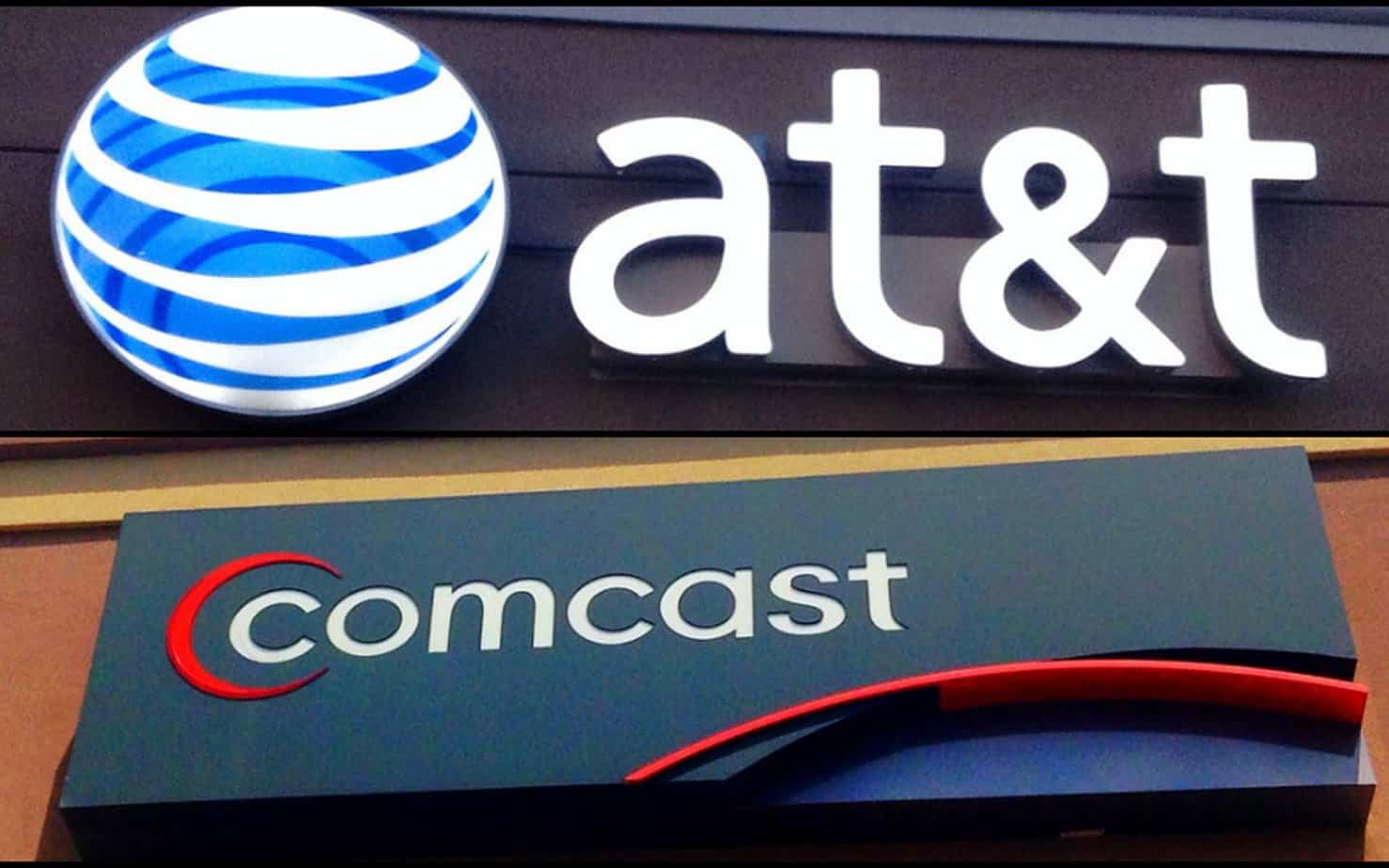 INTERNET PROVIDERS ARE LOOKING OUT - Comcast and AT&T help out