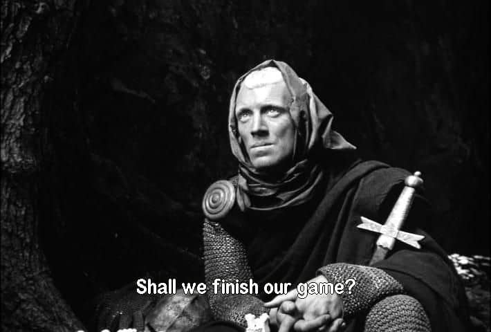 Max Von Sydow in The Seventh Seal