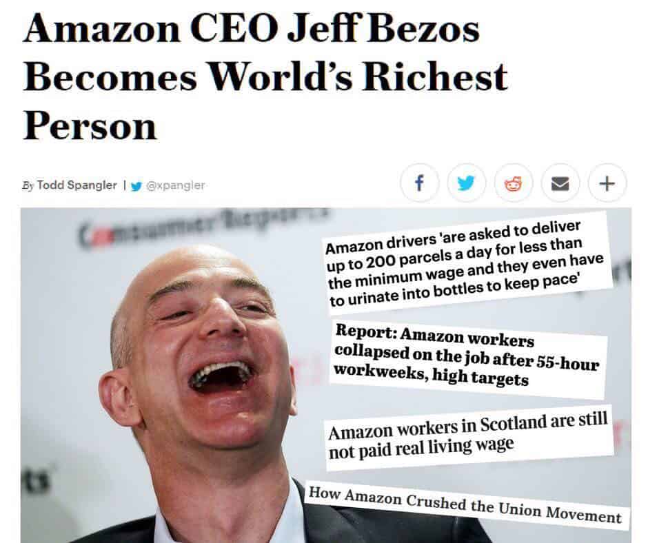 Jeff Bezos is asking for public monetary assistance... Because...?