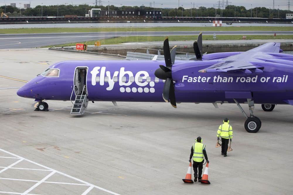 travel industry concerns hit Flybe like a ton of bricks