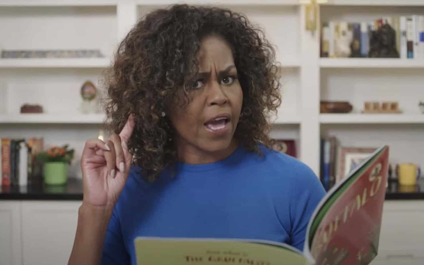 Michelle Obama Reads Bedtime Stories - Assisting kids to stay calm during COVID