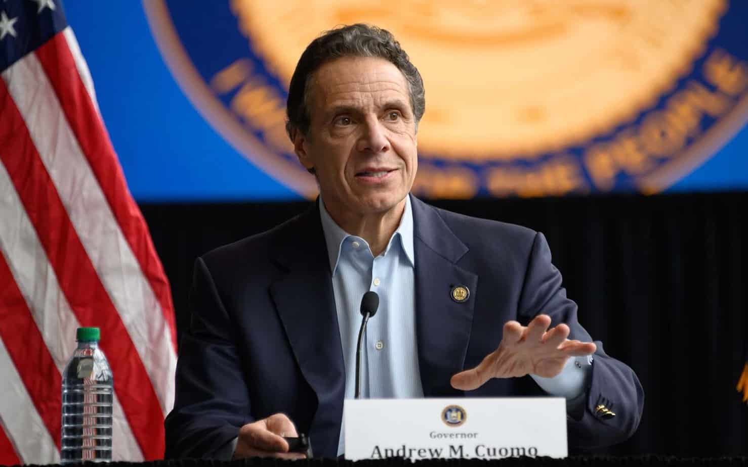 Andrew Cuomo Announces Relief Effort - New York Governor Shares Economic Plan