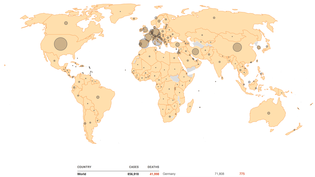 NPR has kept the world up to date on the effects of the cases around the world.